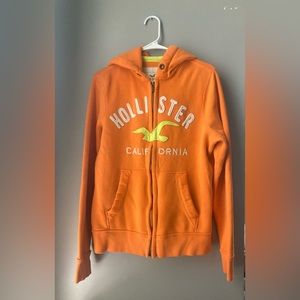 Hollister Jacket Orange size M